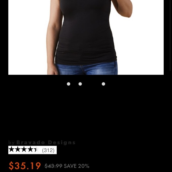 Bravado nursing tank. Black. Medium . Awesome cond - Picture 3 of 3